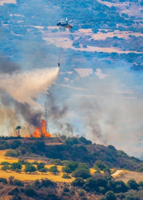Incendio en Almería